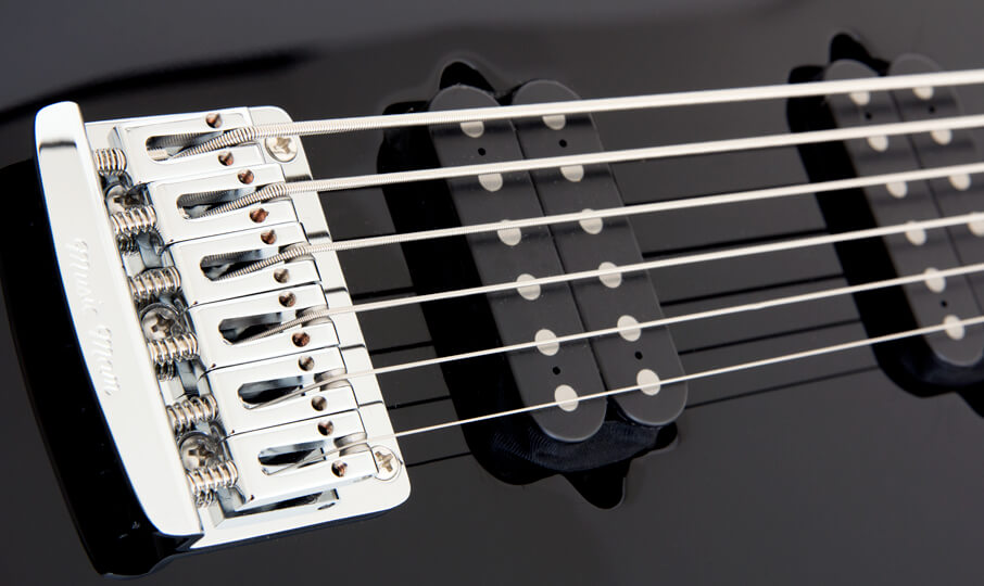 Silhouette Bass Guitar Highlight